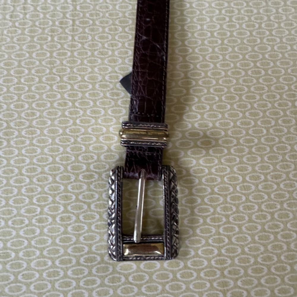 Brighton leather belt . Small